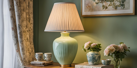 Creative Ways to Refresh Your Space with Green Table Lamps - Comet Lighting