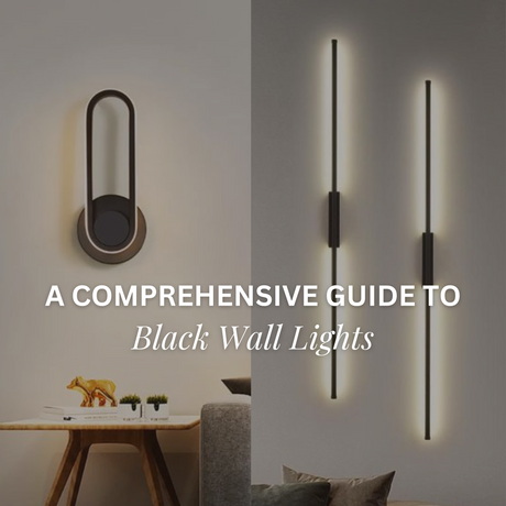 Black is the New Chic: A Comprehensive Guide to Black Wall Lights