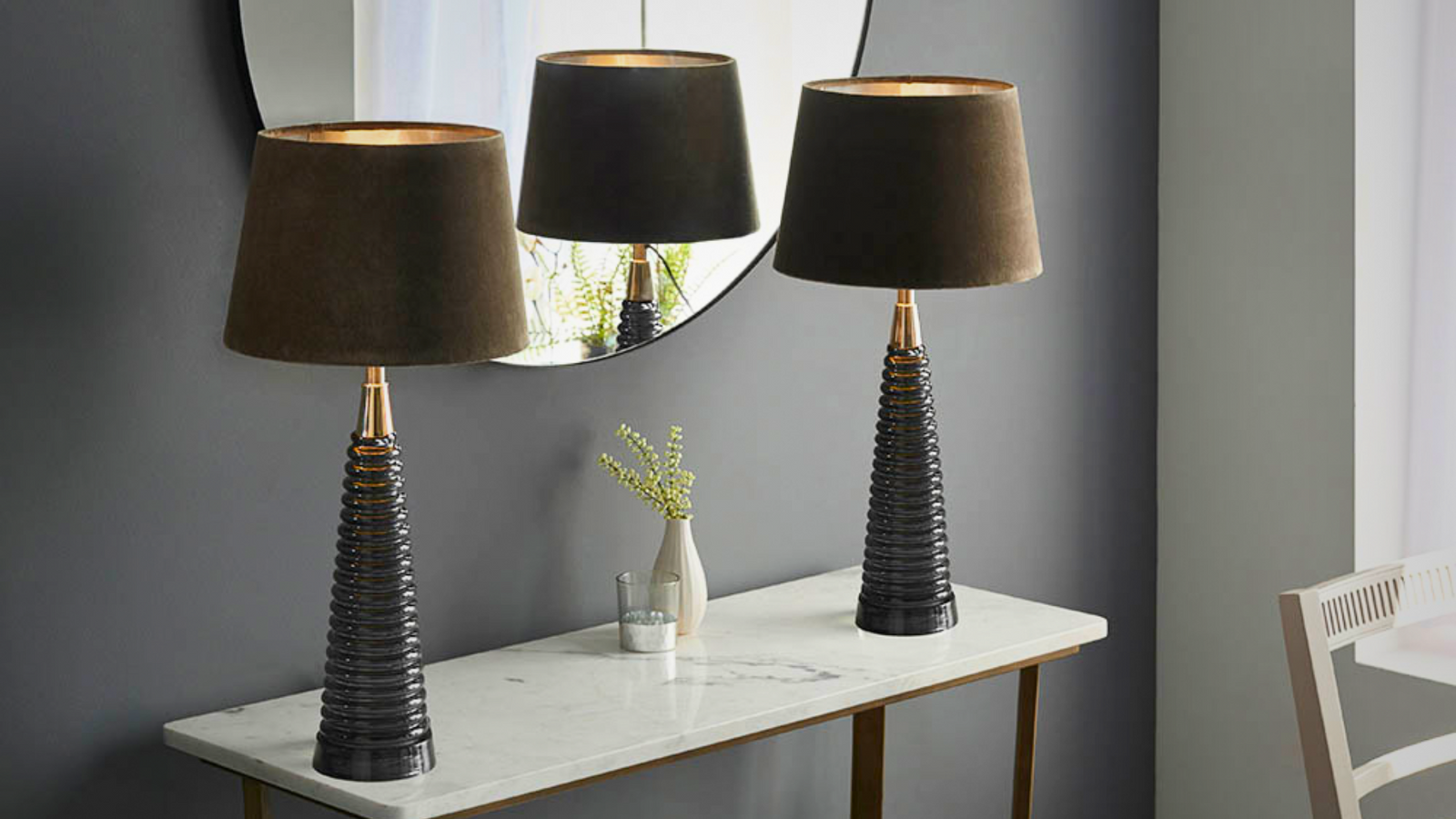 All About Table Lamp Sizes: Large Table Lamps - Comet Lighting