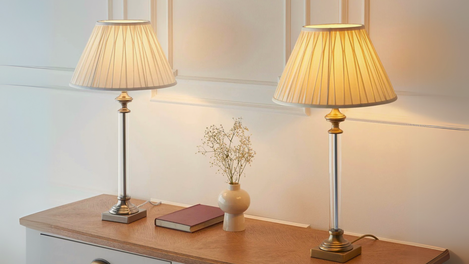 How to Light Up Your Hallway With Stylish Table Lamps - Comet Lighting