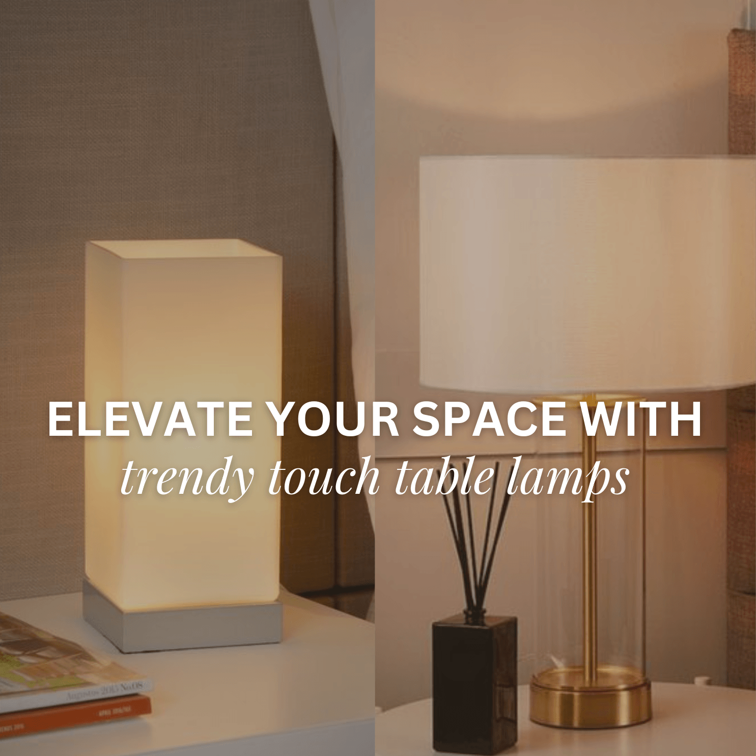 Tap into Style: Elevate Your Space with Trendy Touch Lamps - Comet Lighting