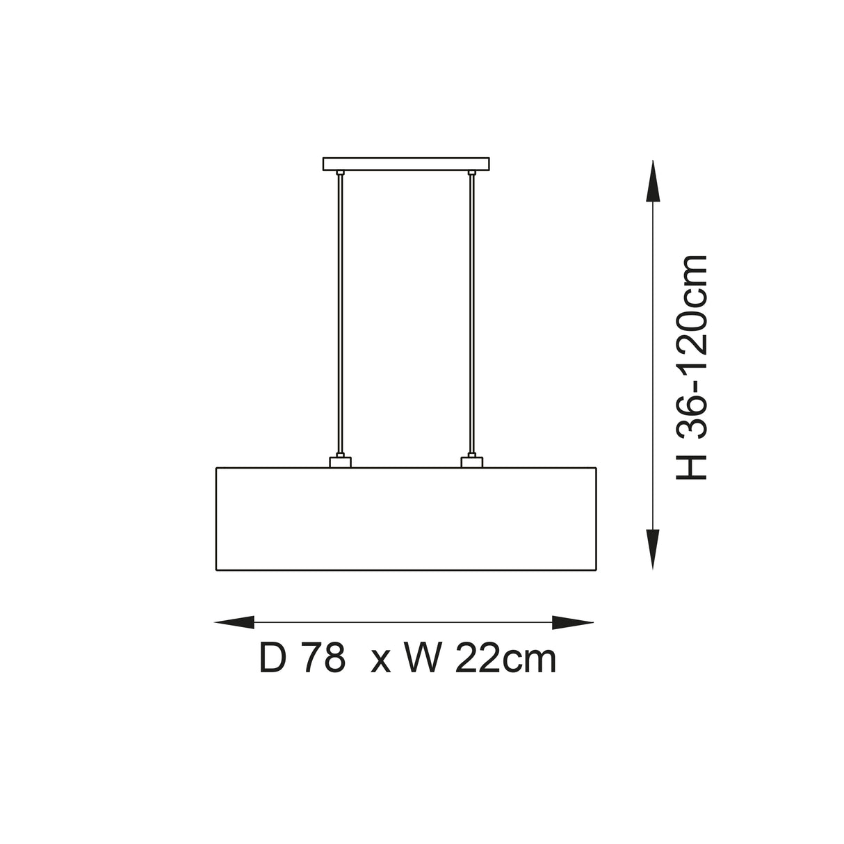Longshore 2lt Pendant - Comet Lighting