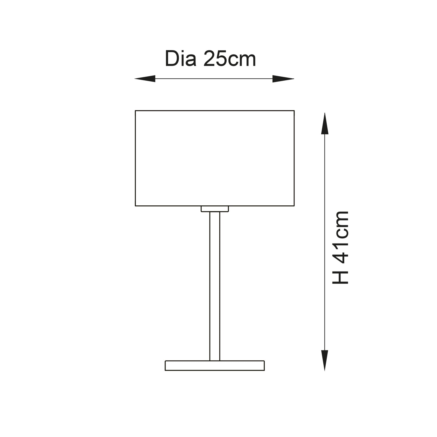 Longshore 1lt Table - Comet Lighting