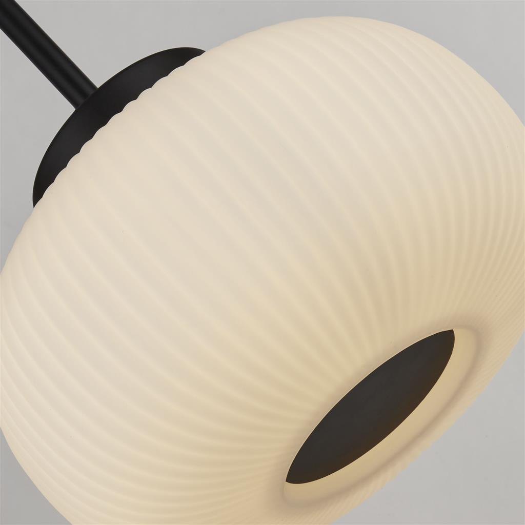 Ayles 3Lt Light Bar Pendant Black - Comet Lighting