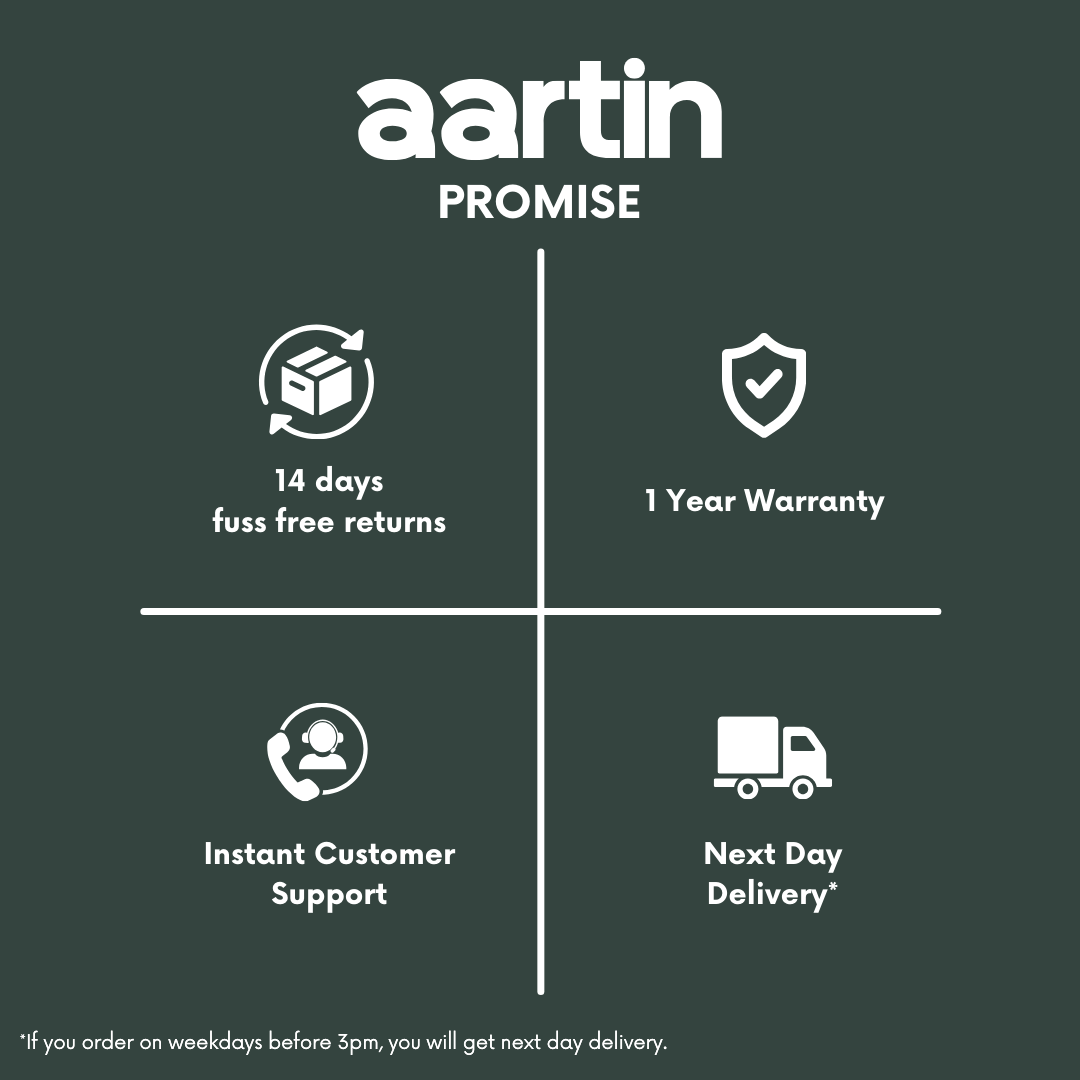 AARTIN 30 CM BLUE WILLOW EMPIRE GATHERED LAMPSHADE IN COTTON