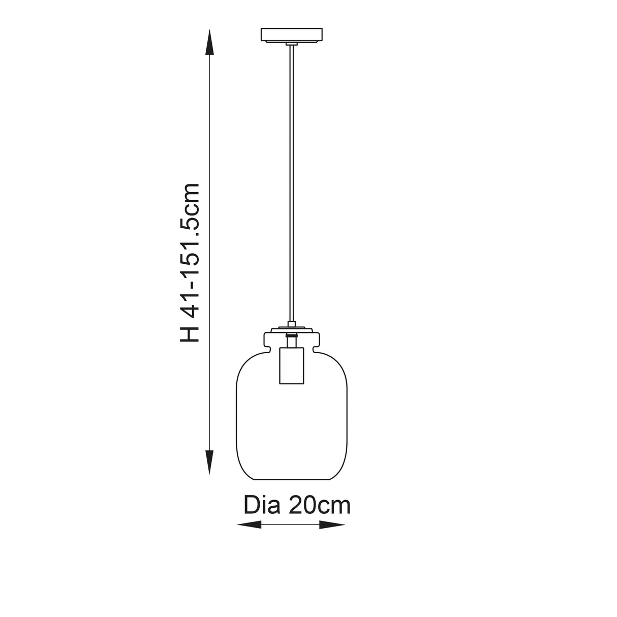 Lyra Pendant Ceiling Light Antique Brass - Comet Lighting