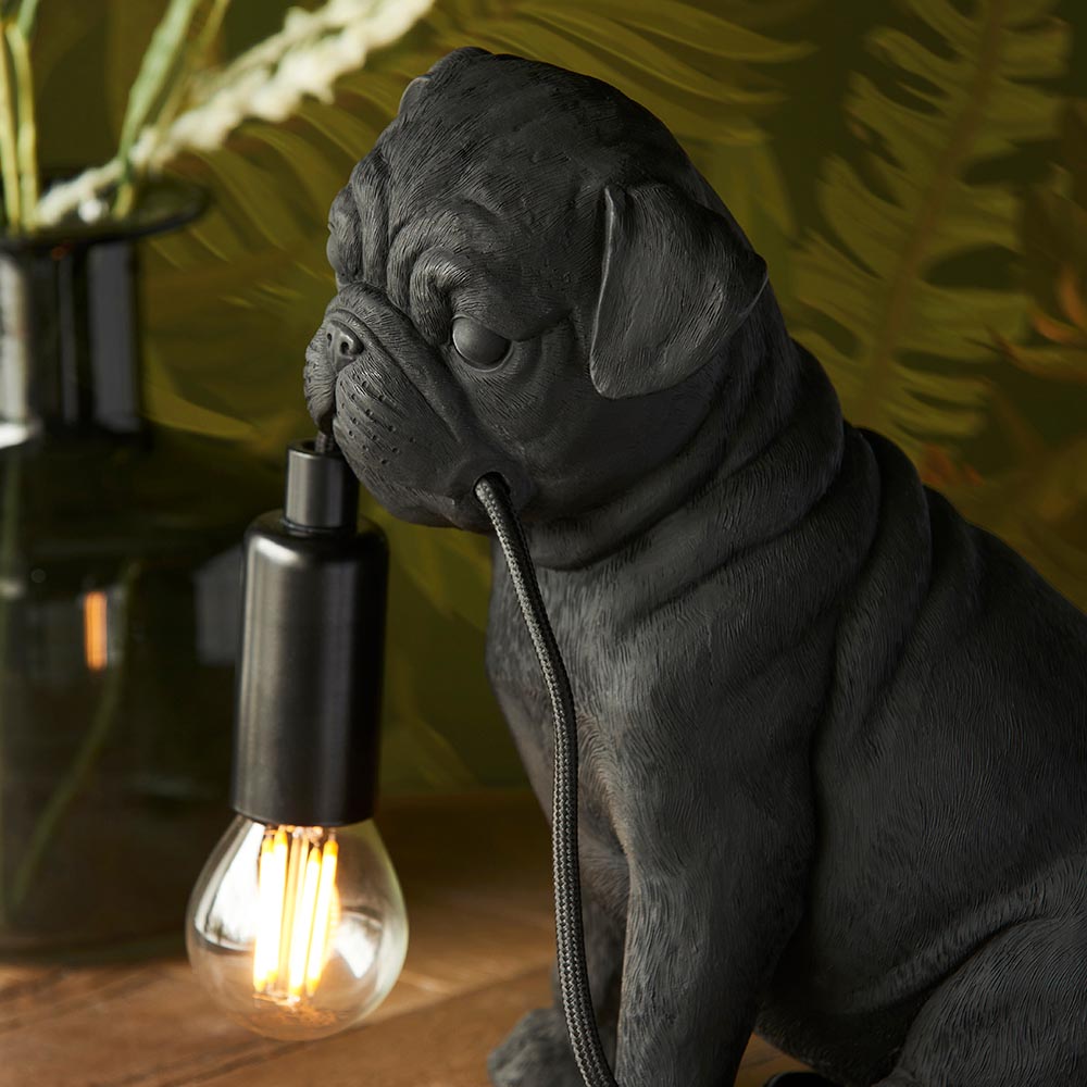 Pug Puppy Table