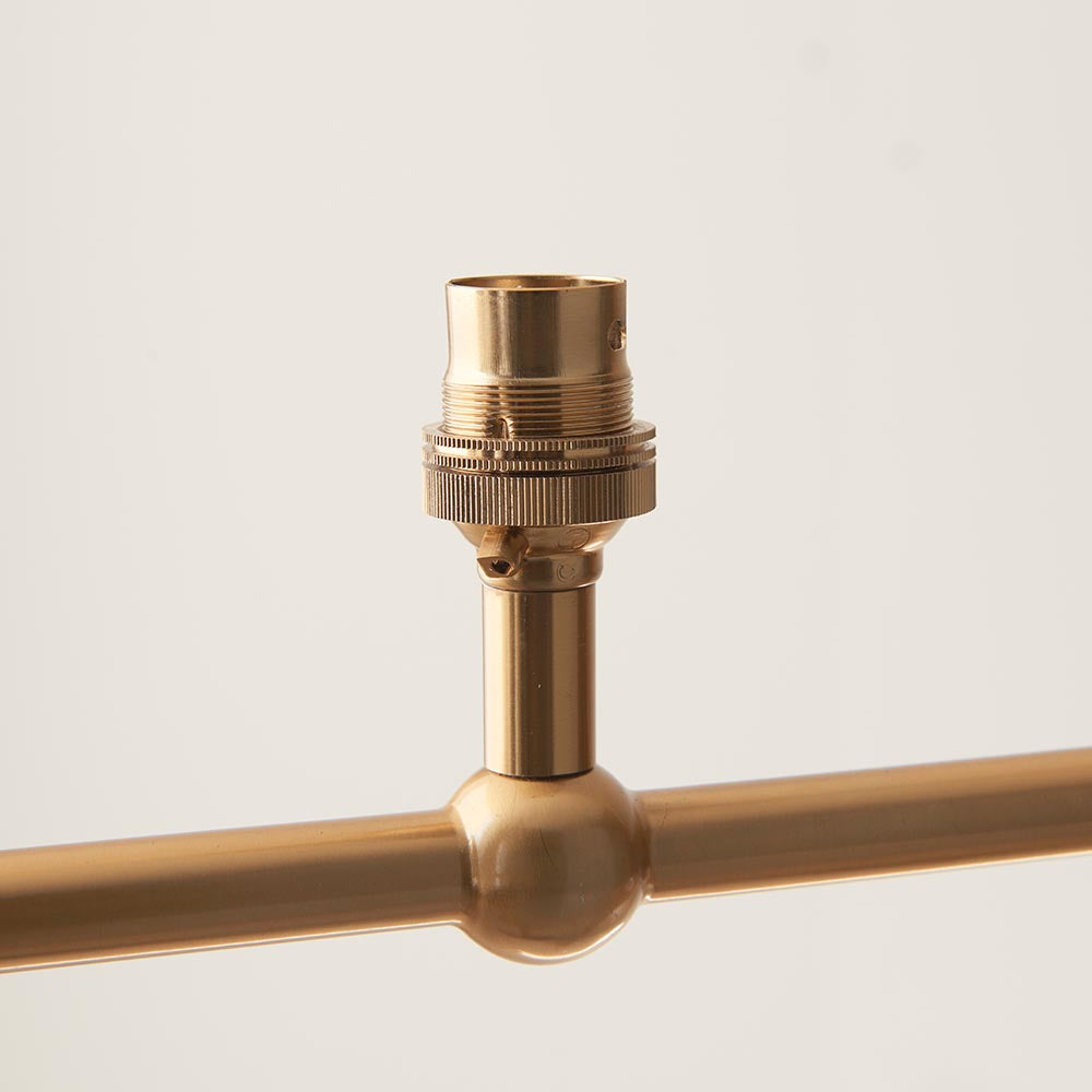 Santiago 4lt Linear Pendant Fitting - Comet Lighting