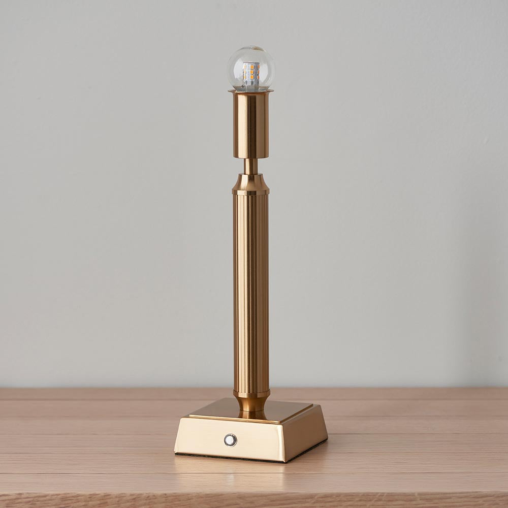 Trobridge Rechargeable Table Base - Comet Lighting
