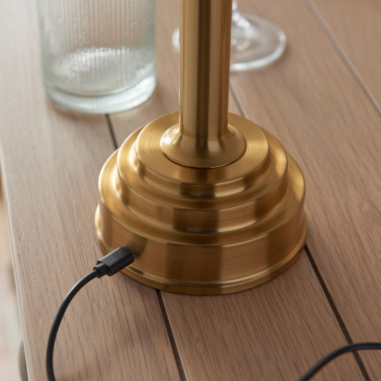 Upton Rechargeable Table Base - Comet Lighting
