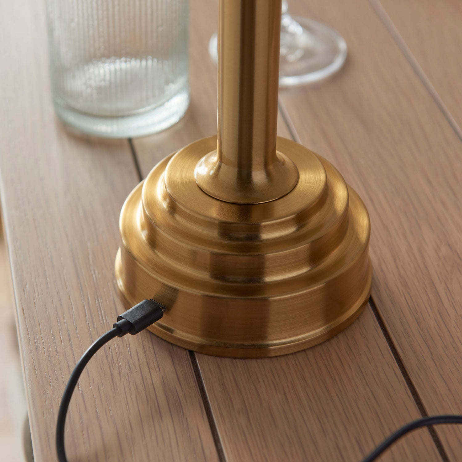 Upton Rechargeable Table Base - Comet Lighting