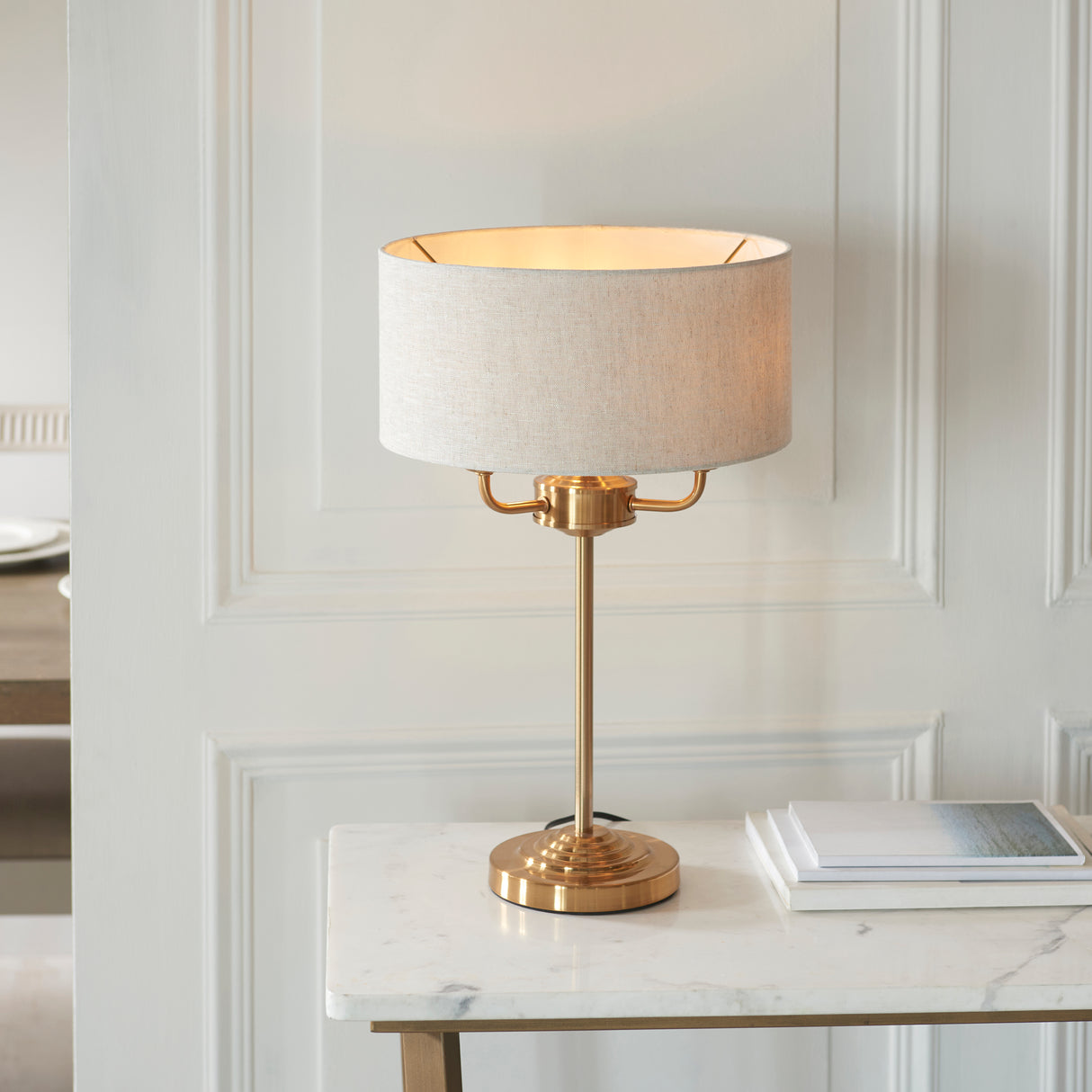 Highclere 3lt Table - Comet Lighting