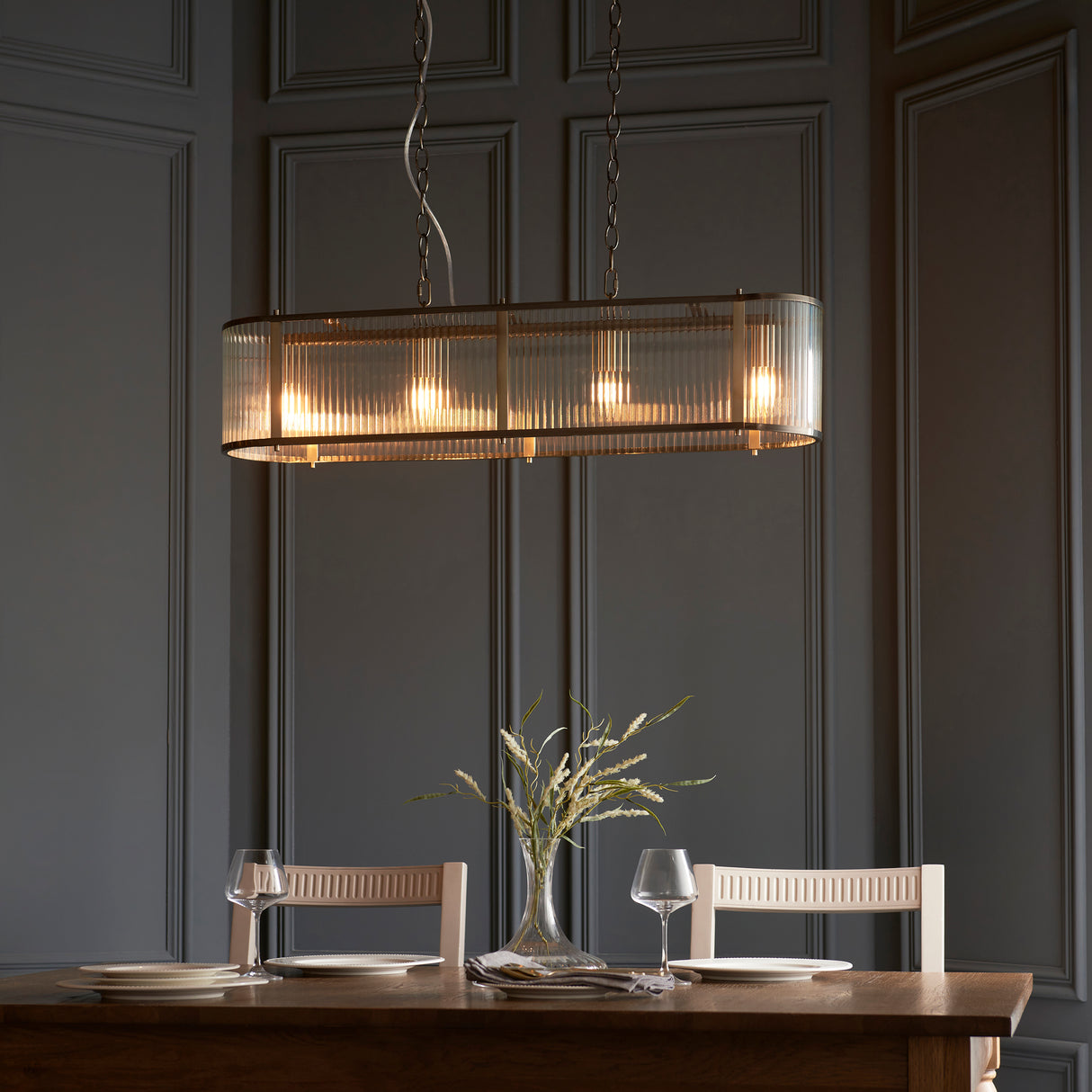 Ridgeton 4lt Linear Pendant - Comet Lighting