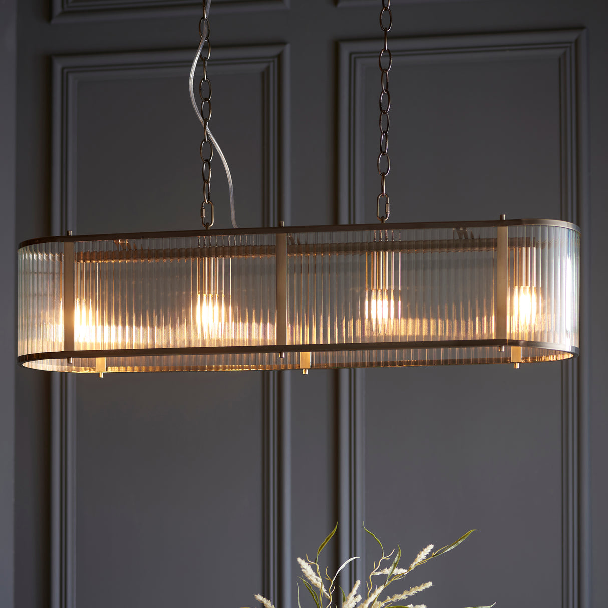Ridgeton 4lt Linear Pendant - Comet Lighting