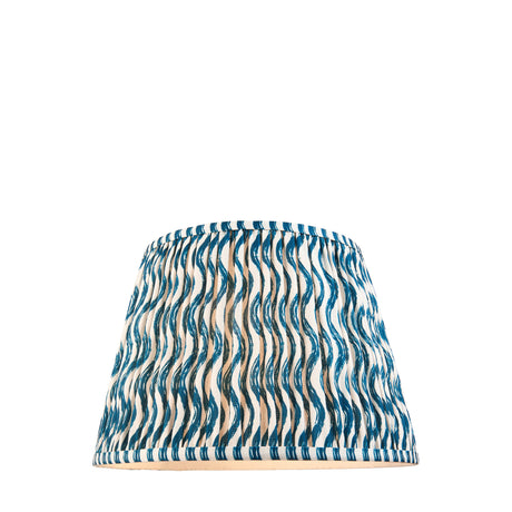 Ripple 35cm Tapered Shade - MarlinBlueRipple - Comet Lighting