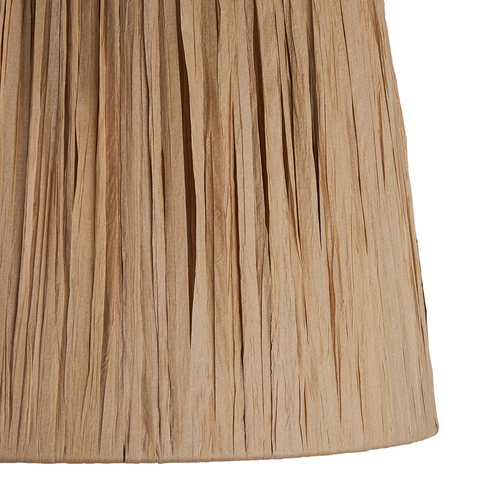 Raffia 32cm Tapered Shade - Comet Lighting