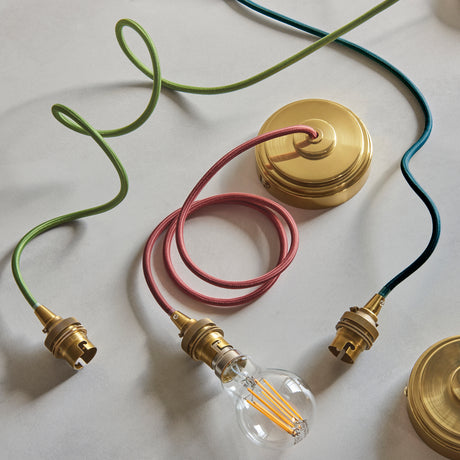 Eltham Cable Set - Blue - Comet Lighting