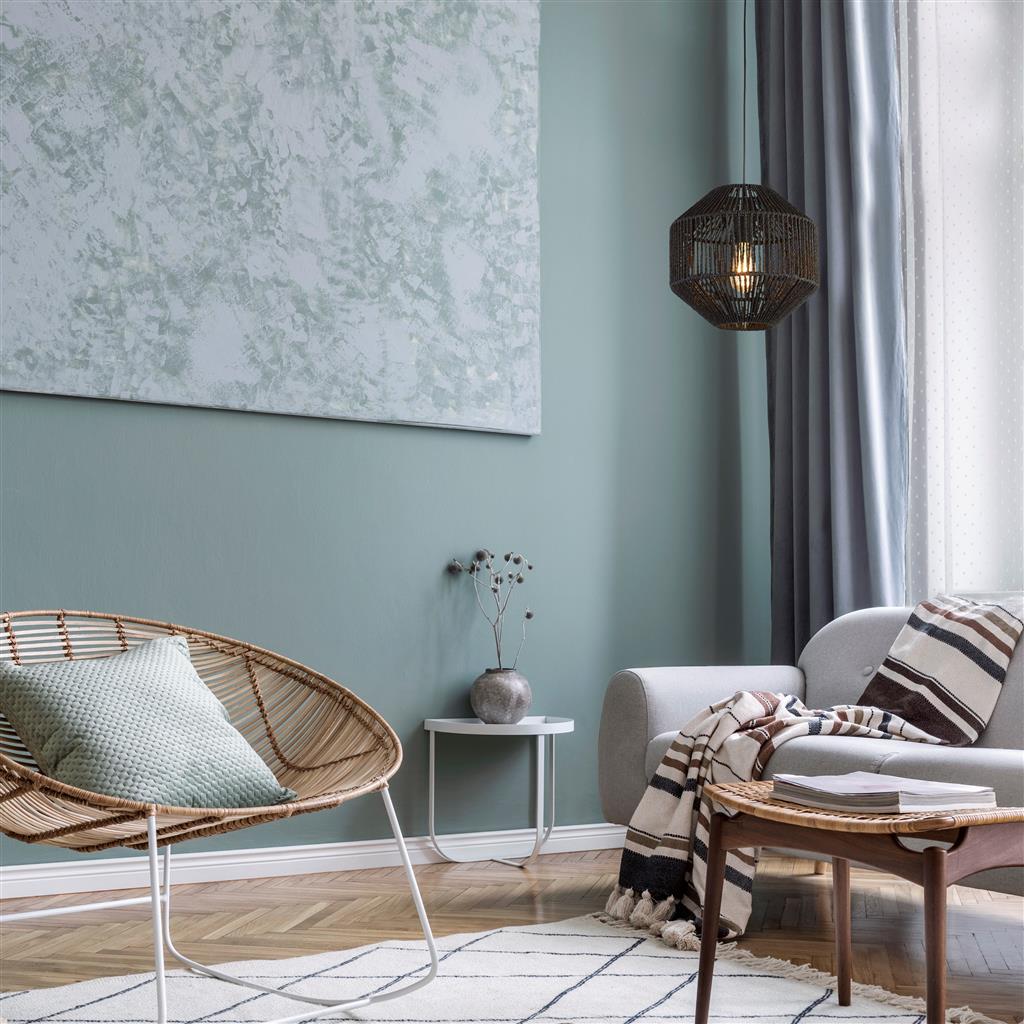 Exbridge 1Lt Pendant Ceiling Light Black - Comet Lighting