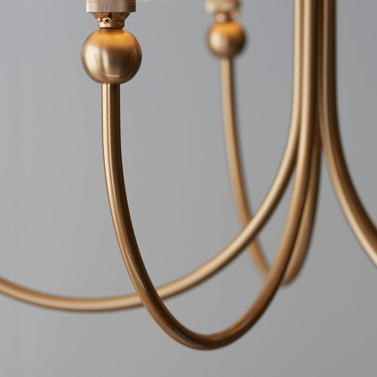 Santiago 5lt Pendant Fitting - Brushed aged brass - Comet Lighting