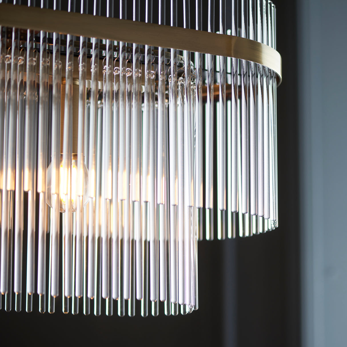 Marietta 4lt Linear Pendant - Comet Lighting