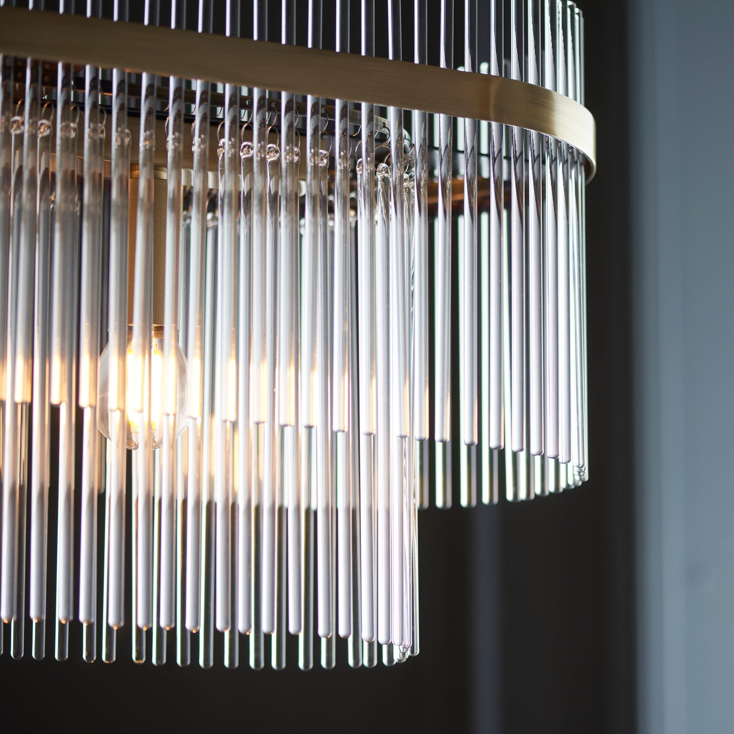 Marietta 4lt Linear Pendant - Comet Lighting