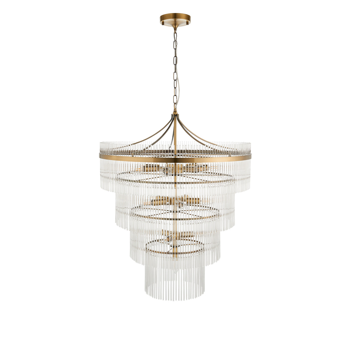 Marietta 16lt Tiered Pendant - Comet Lighting