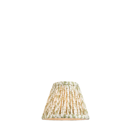 Leaf 16cm Tapered Shade - Herb Garden Green Leaf - Comet Lighting