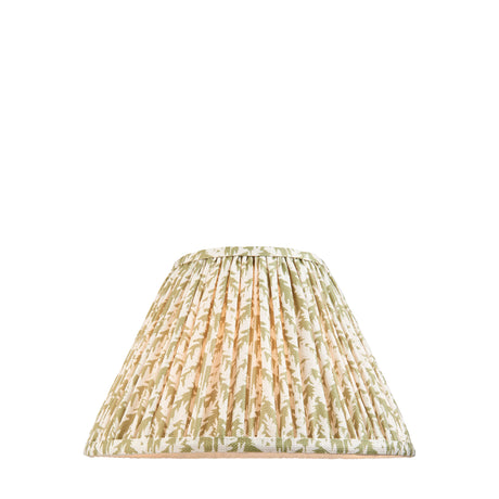 Leaf 30cm Tapered Shade - Herb Garden Green Leaf - Comet Lighting