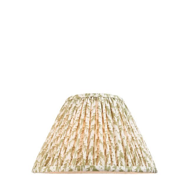 Leaf 30cm Tapered Shade - Herb Garden Green Leaf - Comet Lighting