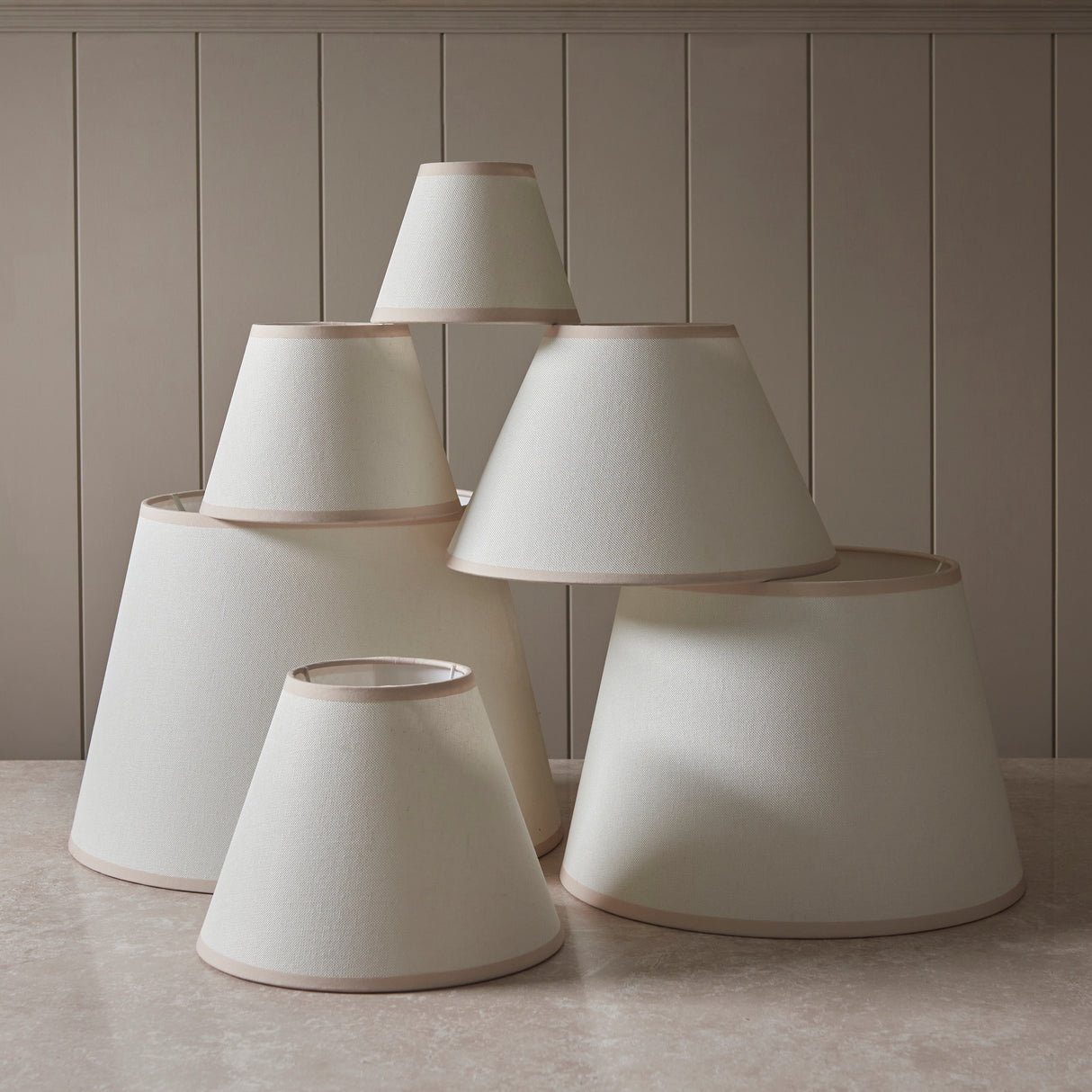 Ivy 40cm Tapered Shade - Comet Lighting