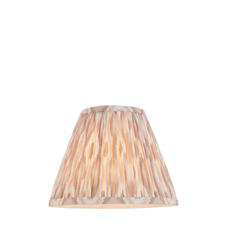 Ikat 25cm Tapered Shade - Neutral Ikat - Comet Lighting