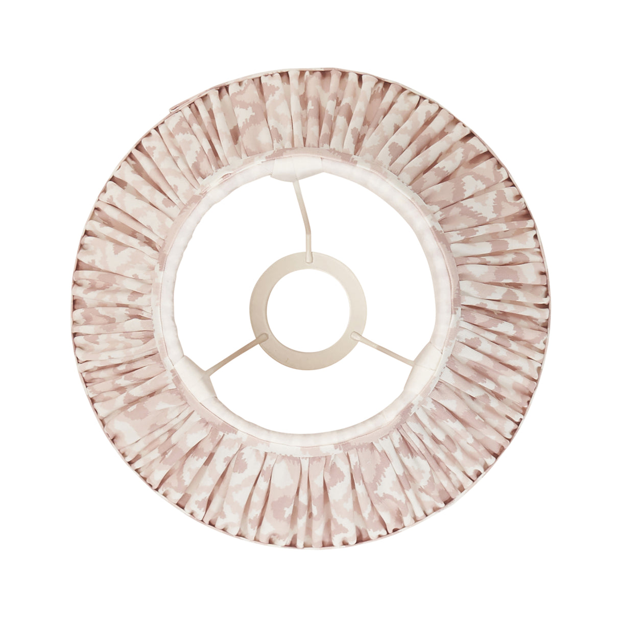 Ikat 25cm Tapered Shade - Neutral Ikat - Comet Lighting