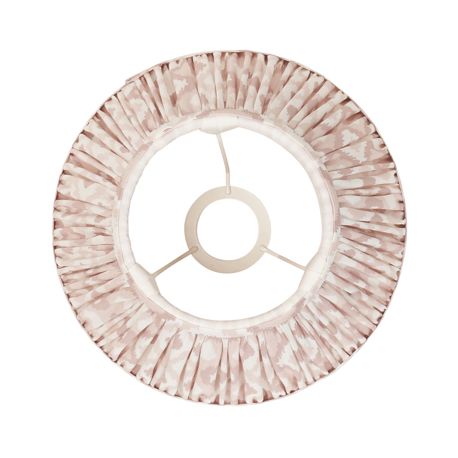 Ikat 25cm Tapered Shade - Neutral Ikat - Comet Lighting
