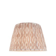 Ikat 40cm Tapered Shade - Neutral Ikat - Comet Lighting