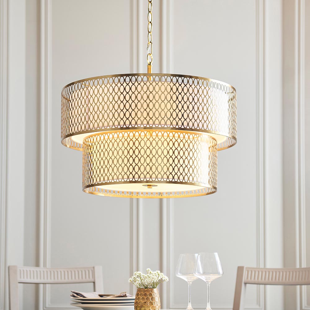 Cordero 6lt Tiered Pendant