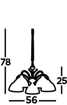 Milanese 5Lt Pendant - Satin Silver Metal & Alabaster Glass - Comet Lighting