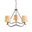 Wriggle 3lt Pendant Light - Matte Black - Comet Lighting