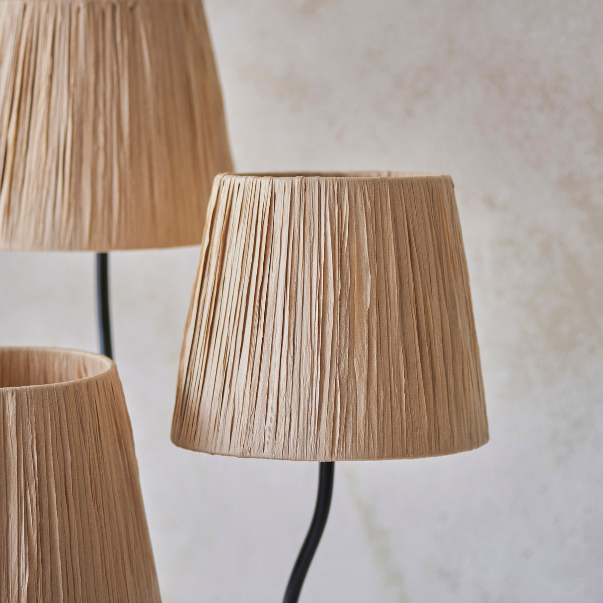 Wriggle 3lt Floor Lamp - Matte Black - Comet Lighting