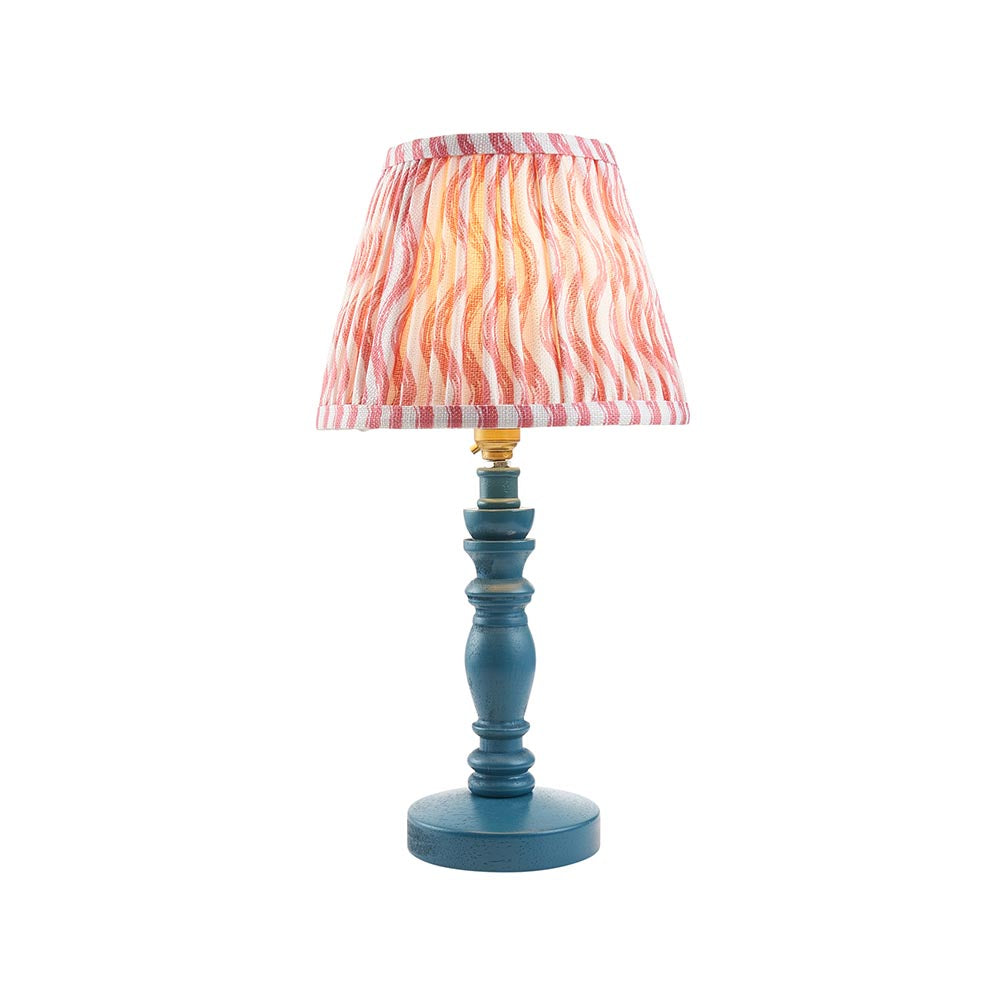 Bibury & Ripple 20cm Coral pink shade - Comet Lighting