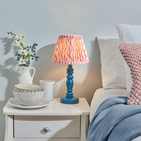 Bibury & Ripple 20cm Coral pink shade - Comet Lighting