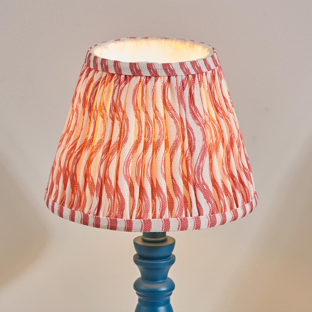 Bibury & Ripple 20cm Coral pink shade - Comet Lighting