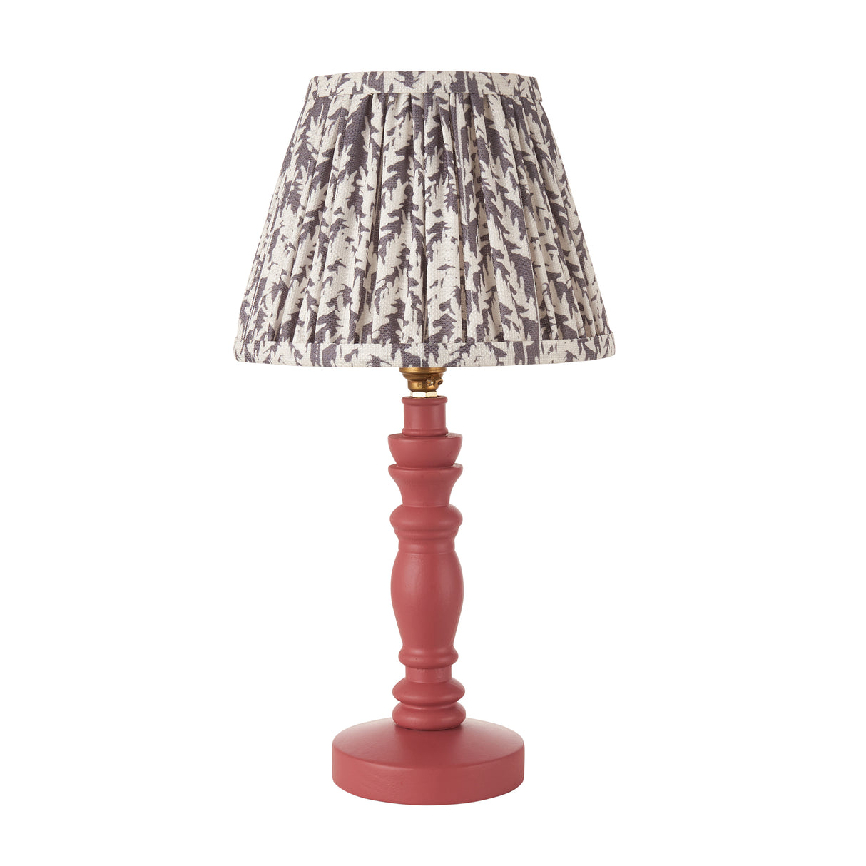 Bibury & Leaf 20cm Pearl grey shade - Comet Lighting