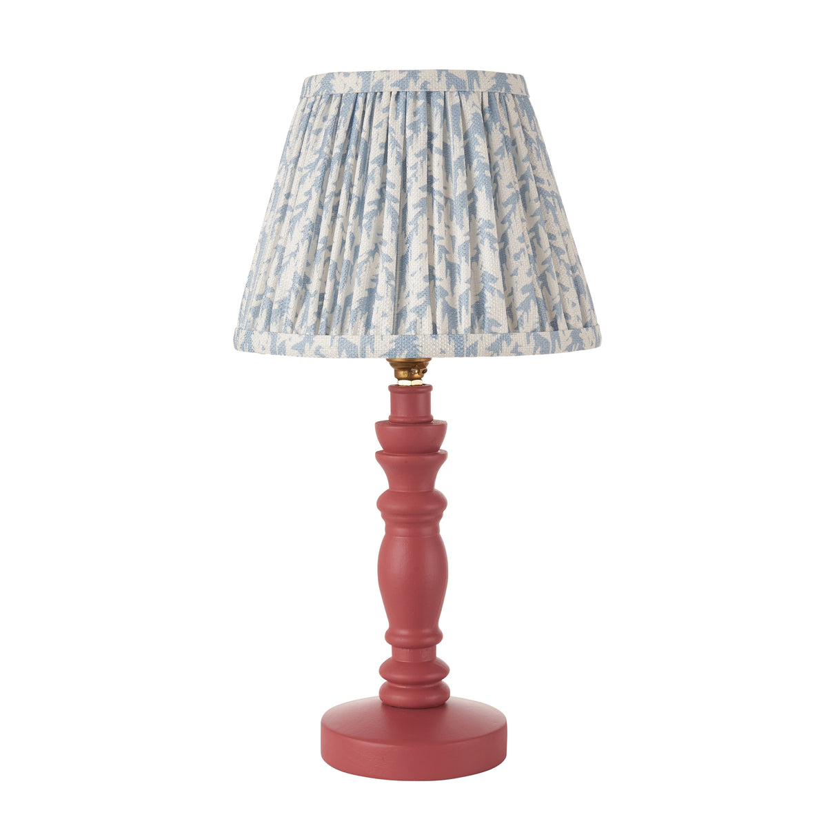 Bibury & Leaf 20cm Shell bay blue shade - Comet Lighting