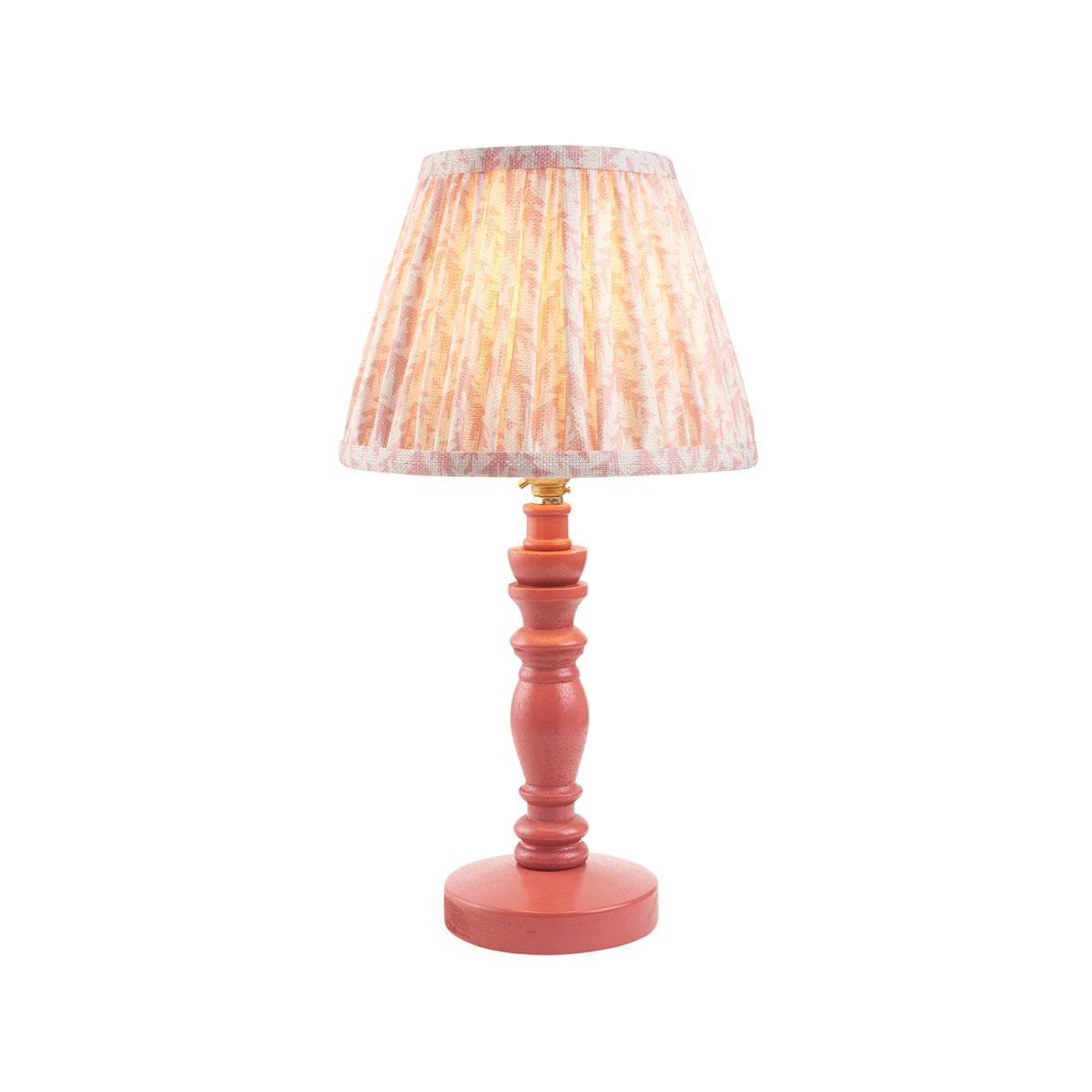 Bibury & Leaf 20cm Peachy keen shade - Comet Lighting