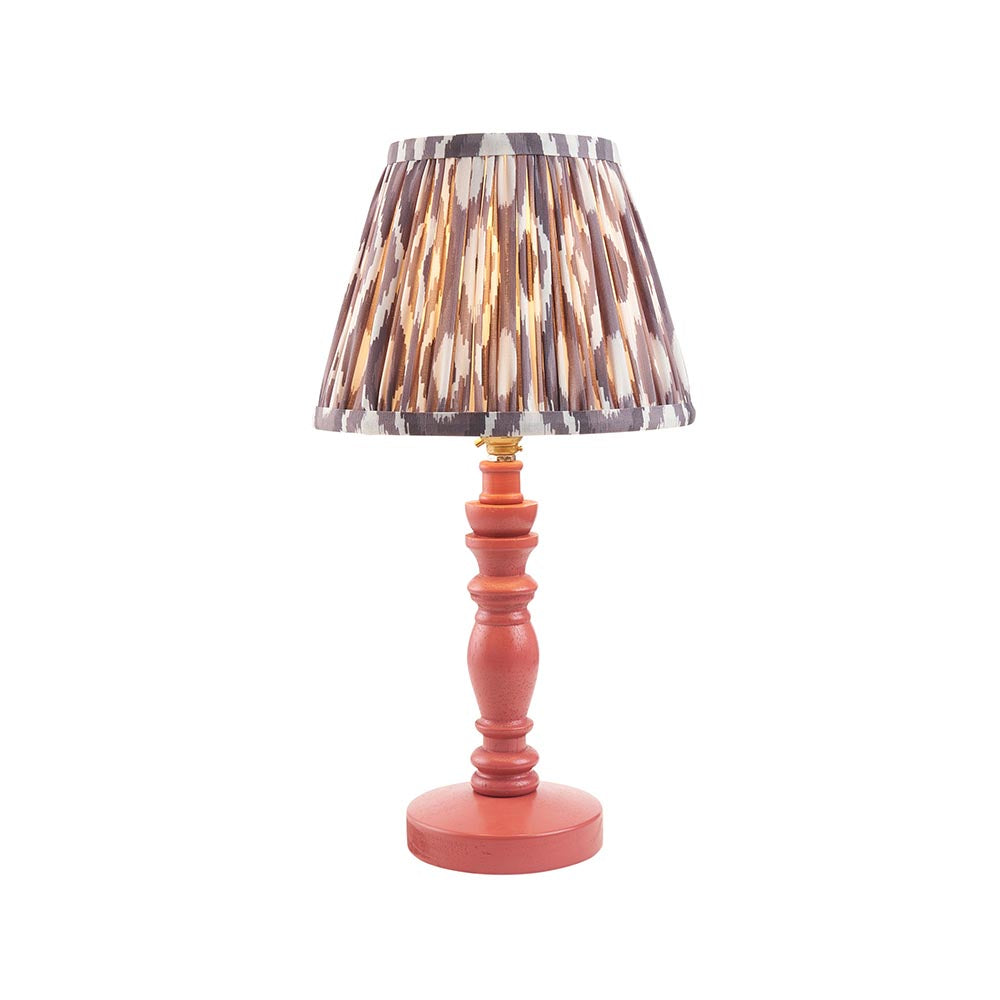 Bibury & Ikat 20cm Pearl grey shade - Comet Lighting