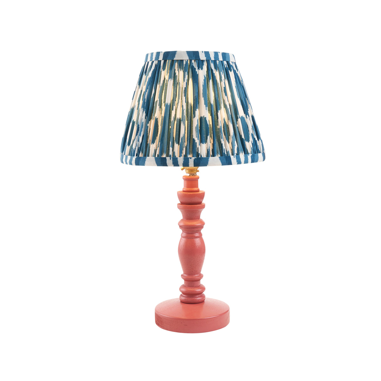 Bibury & Ikat 20cm Marlin blue shade - Comet Lighting