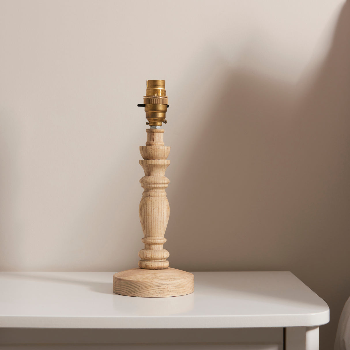 Natural Ash Bibury & Zigzag 20cm Apricot orange shade - Comet Lighting