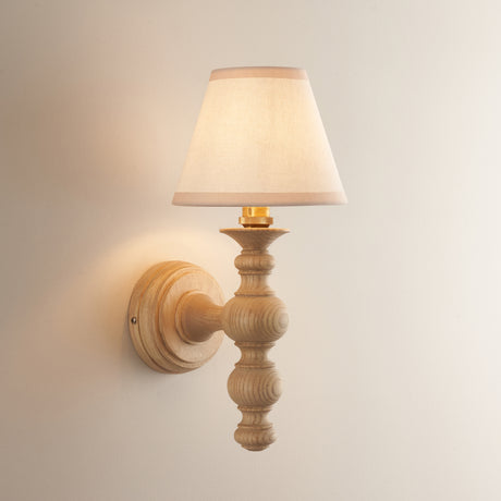 Bibury & Ivy 16cm Vintage white shade - Comet Lighting