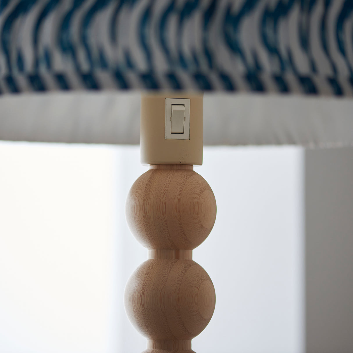 Cane & Ripple 40cm Marlin blue shade - Comet Lighting