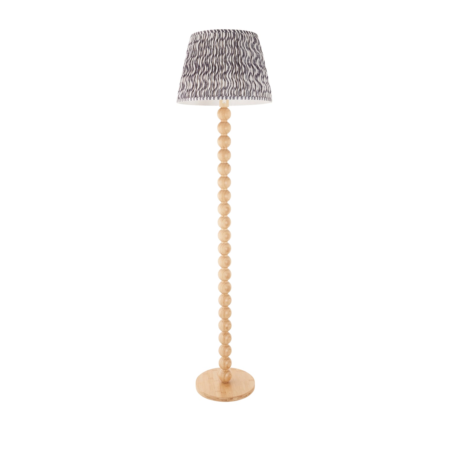 Cane & Ripple 40cm Pearl grey shade - Comet Lighting
